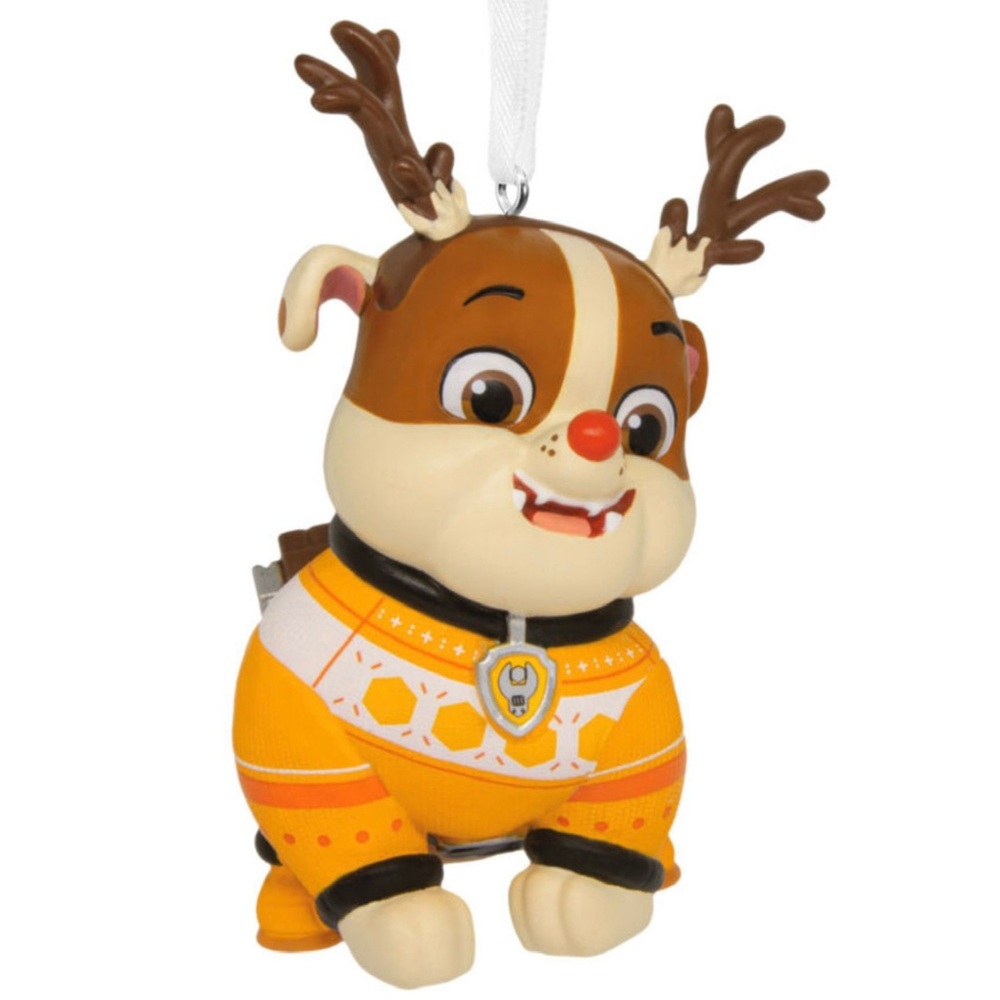 Hallmark Nickelodeon Paw Patrol “Rubble” Christmas Ornament (NWT)